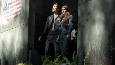 Octavia and Bellamy